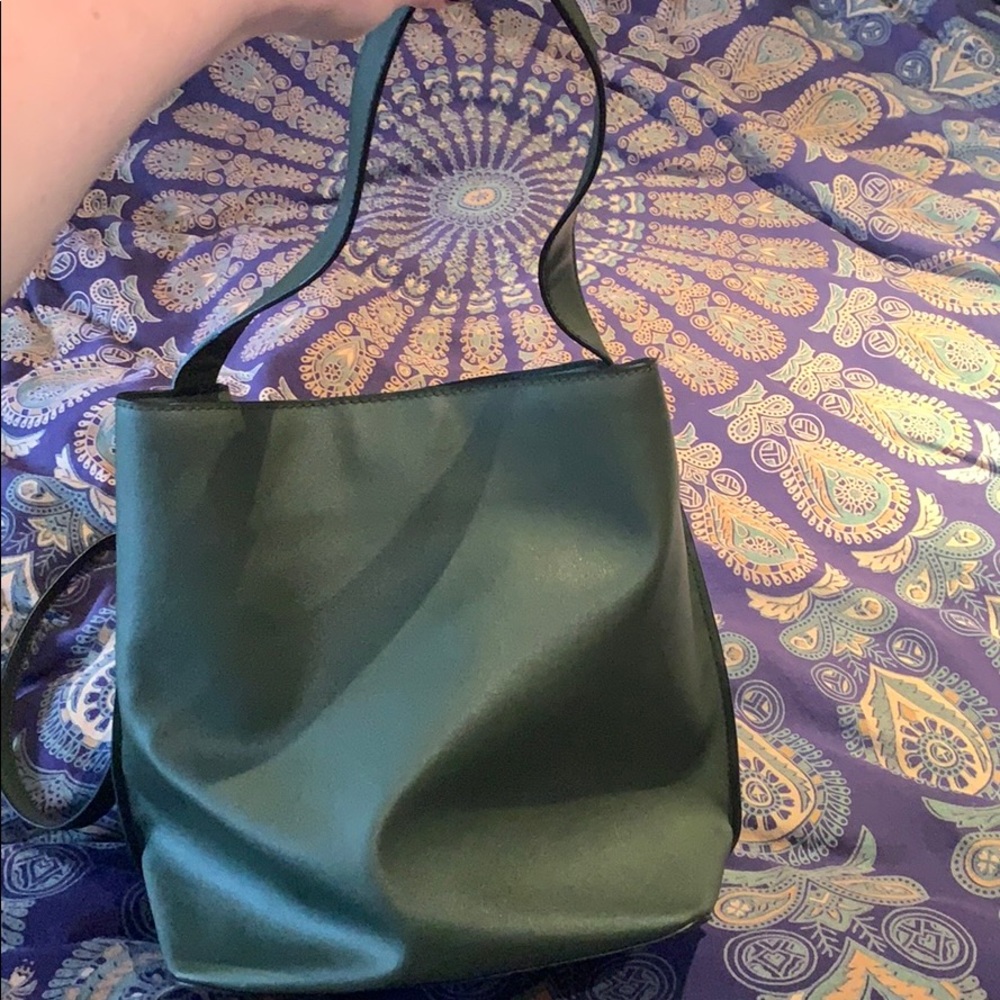 Green Cross Body/Short Handle Purse